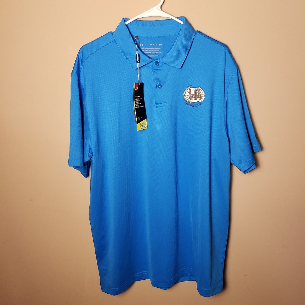 Under Armour The Performance Polo Blue Size XL
